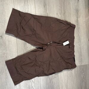 Lane Bryant Women's Cropped Pants - Rich Brown